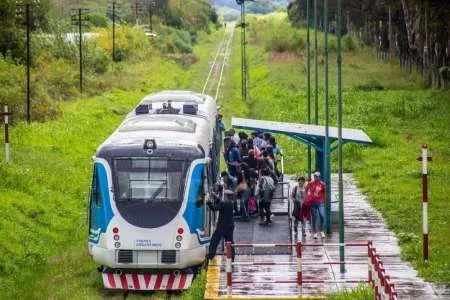 Tren Urbano Salta - Campo Quijano: realizan un viaje de prueba técnica