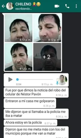 El Quebrachal: denuncian que el Intendente envía a sus conocidos a atacar periodistas