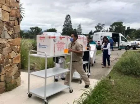 Salta recibió más de 24 mil dosis de vacunas contra el coronavirus