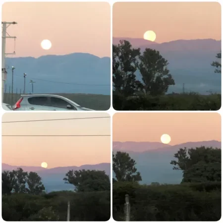 Superluna: las mejores postales desde Salta