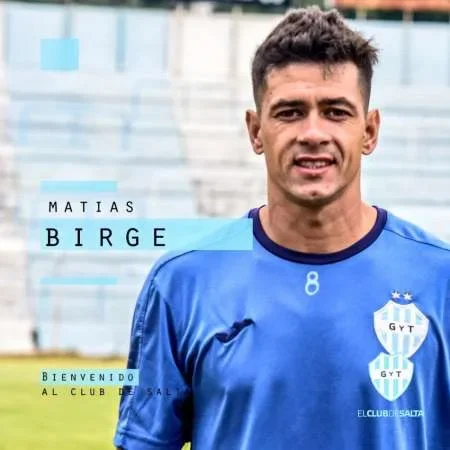 Matías Birge, mediocampista del Albo, dio positivo de COVID-19