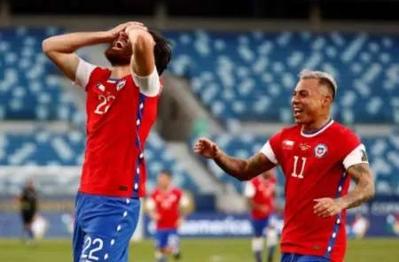 Chile le ganó a Bolivia por el grupo A