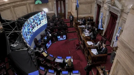 El Senado prepara su primera sesión presencial después de mucho tiempo