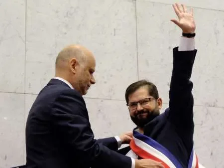 Asumió Gabriel Boric como nuevo presidente de Chile