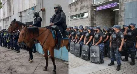 Dispondrán más de 600 policías para los partidos de fútbol del fin de semana