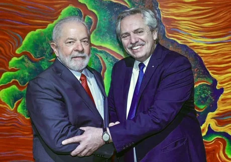 Lula recibió a Alberto Fernández en San Pablo