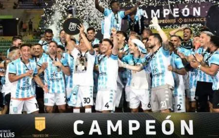 Racing derrotó a Boca y se adueñó del Trofeo de Campeones