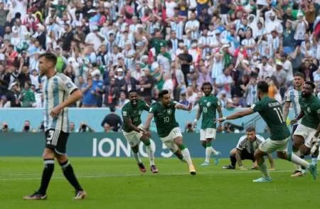 Arabia Saudita dio el golpe: derrotó a la Argentina en el inicio del mundial