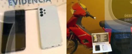 Recuperaron un teléfono y una moto que tenían pedido de secuestro