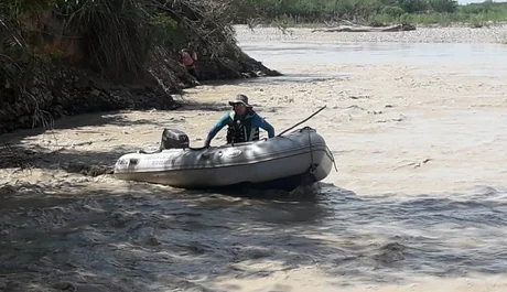 Encontraron sin vida al joven que cayó en el rio Pescado