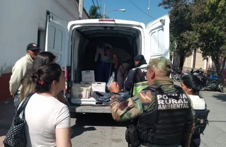 Secuestraron 350 kilos de pollo que era trasladado sin cadena de frio en el Valle de Lerma