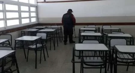 Amenaza de bomba en una escuela de Barrio Palermo