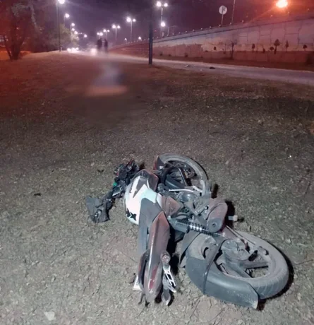 Un motociclista perdió la vida en un impactante accidente cerca de la rotonda de Limache