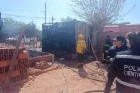 Tragedia en Salta: un abuelo y una bebé de un año murieron en un incendio