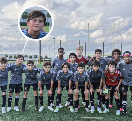 Thiago Messi debutó en la Sub 12 de Inter Miami