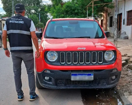 Recuperan en Salta otra camioneta robada: la denuncia era del 2019 y en Buenos Aires