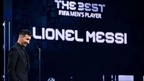 Messi se quedó con el premio The Best una vez más