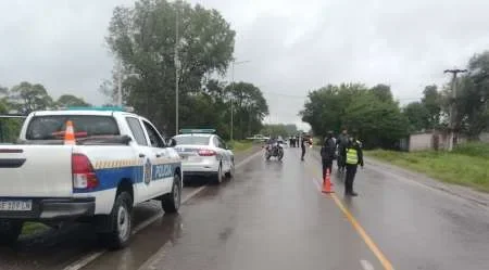 Motociclista murió tras un siniestro en Cerrillos