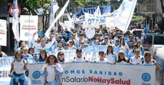 El gremio de la Sanidad anunció un paro nacional de 24 horas