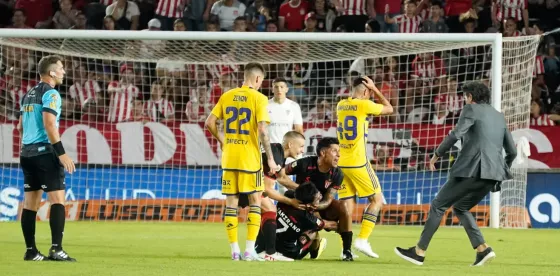 Porqué se suspendió el partido de Boca -  Estudiantes: qué le pasó a Altamirano