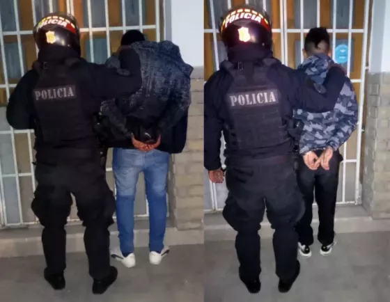 Detuvieron a dos hombres en barrio El Tribuno por portación ilegitima de un arma de fuego