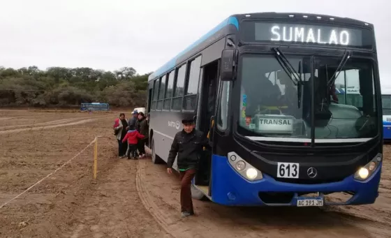 Brindarán un operativo especial de transporte para la Fiesta Grande de Sumalao