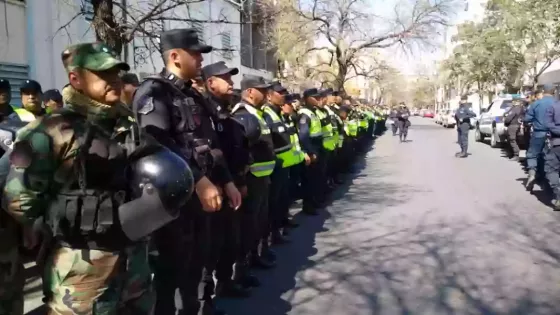 Más de 500 policías estarán involucrados en los operativos por los partidos de futbol del fin de semana