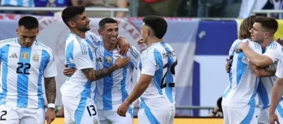 Con gol de Di María, Argentina derrotó a Ecuador