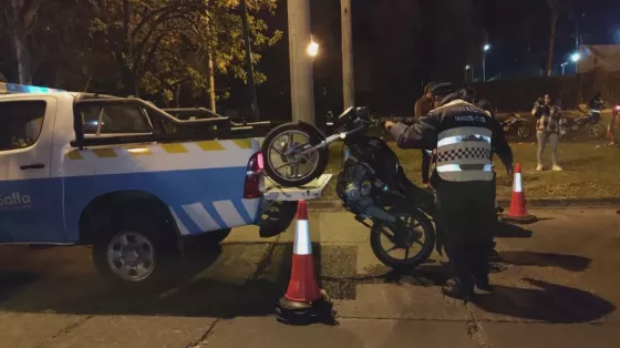 Secuestraron más de 30 motos en un operativo de tránsito en Tres Cerritos