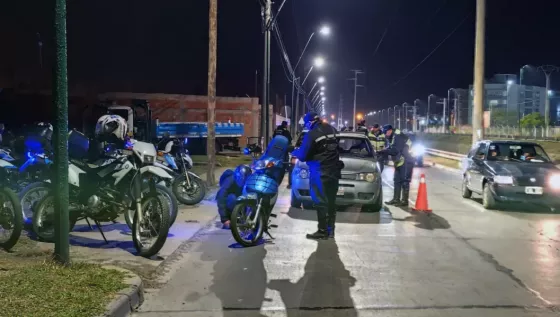 Retuvieron 20 vehículos en un control de tránsito en zona norte de la ciudad