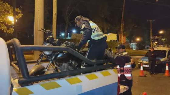 Secuestran 10 motos en barrio Autódromo por realizar picadas