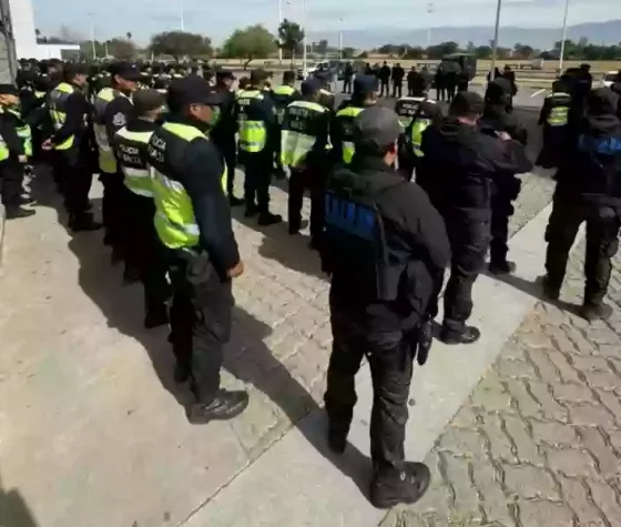 Más de 500 policías estarán involucrados en la seguridad de los partidos del fin de semana