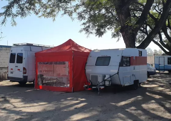 Vacaciones de invierno: Récord de ocupación de motorhomes en el Complejo Carlos Xamena