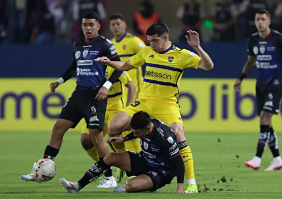 Boca consiguió un importante empate en Ecuador y define la serie de local