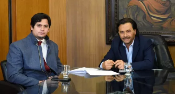 Sáenz se reunió con el intendente de Tartagal para definir las prioridades de obras en dicho municipio
