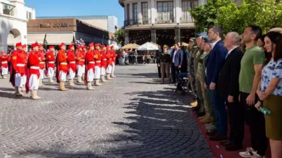 Petri vino a Salta y participó de un acto en el Cabildo