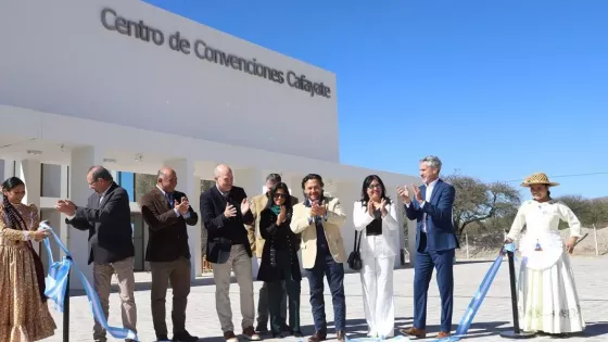 Quedó inaugurado el Centro de Convenciones de Cafayate