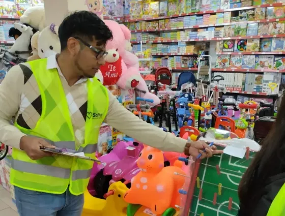 Por el Día de las Infancias, se intensificaron los controles en jugueterías y locales comerciales