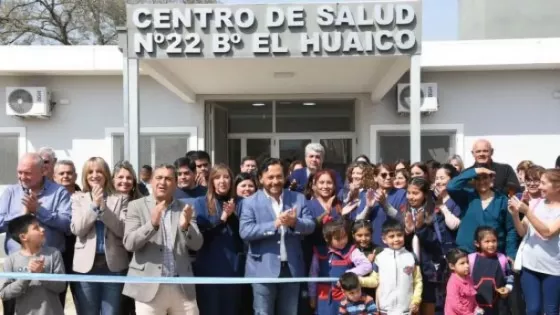 Casi 8 meses después habilitan el centro de salud de barrio Huaico