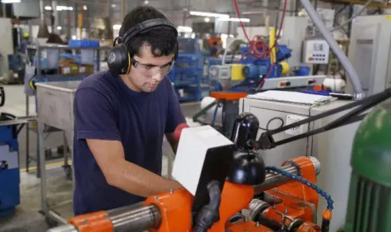 La industria pyme cayó 17,8% anual en el mes de julio