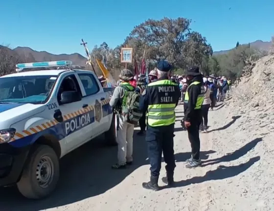 Milagro en Salta: partieron los peregrinos de Iruya, Santa Victoria y Nazareno