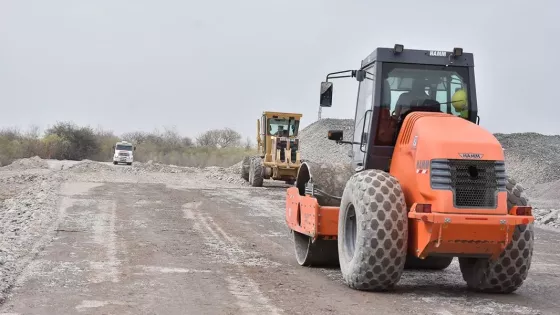 Avanza una obra que agilizará el tránsito pesado en la zona de Campo Quijano