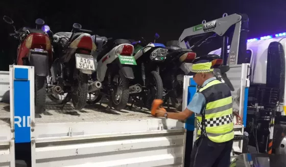 Secuestraron más de 10 motos que realizaban maniobras peligrosas en la ciudad