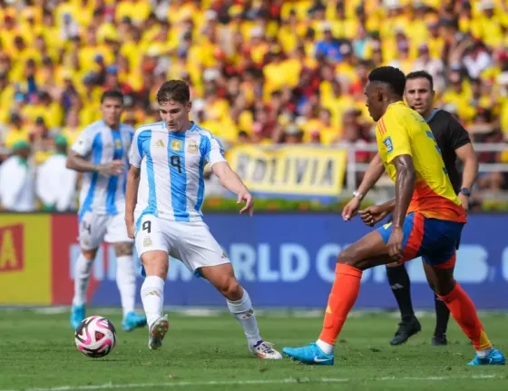 La Selección Argentina perdió ante Colombia por las Eliminatorias Sudamericanas