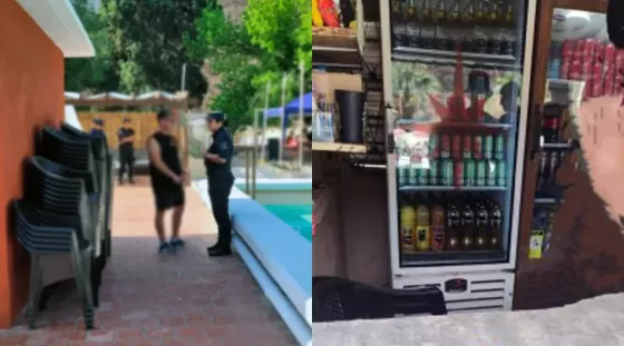 Multaron a un hombre por vender de manera ilegal bebidas alcohólicas en un predio de Villa Las Rosas