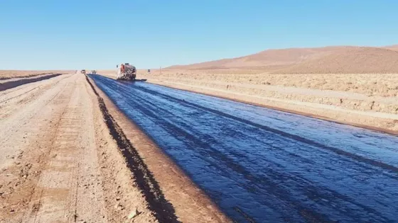 Avanza la pavimentación de la ruta provincial 27