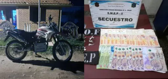 Recuperaron una moto robada y secuestraron drogas en el norte provincial