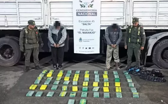 Condenaron a un camionero a 5 años y 8 meses de prisión por transportar 62 kilos de cocaína