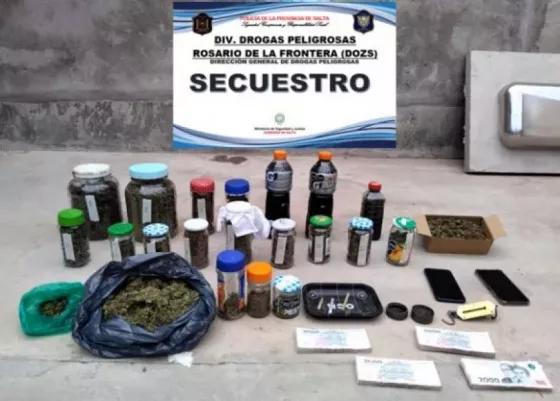 Desbarataron una importante boca de expendio de drogas en el sur provincial