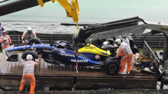 En una accidentada clasificación en el GP de Brasil, Colapinto quedó 18°